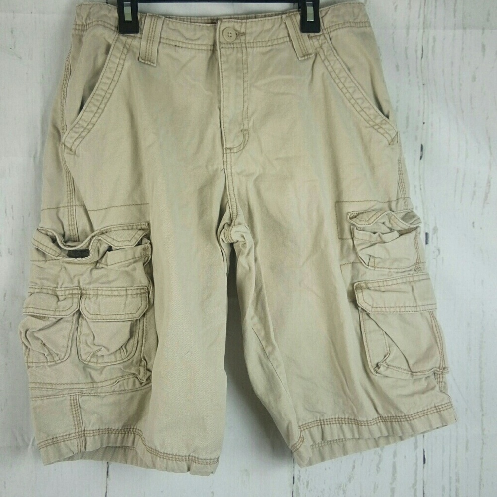 Lee Dungarees khaki Cargo Shorts Boys 18 Regular